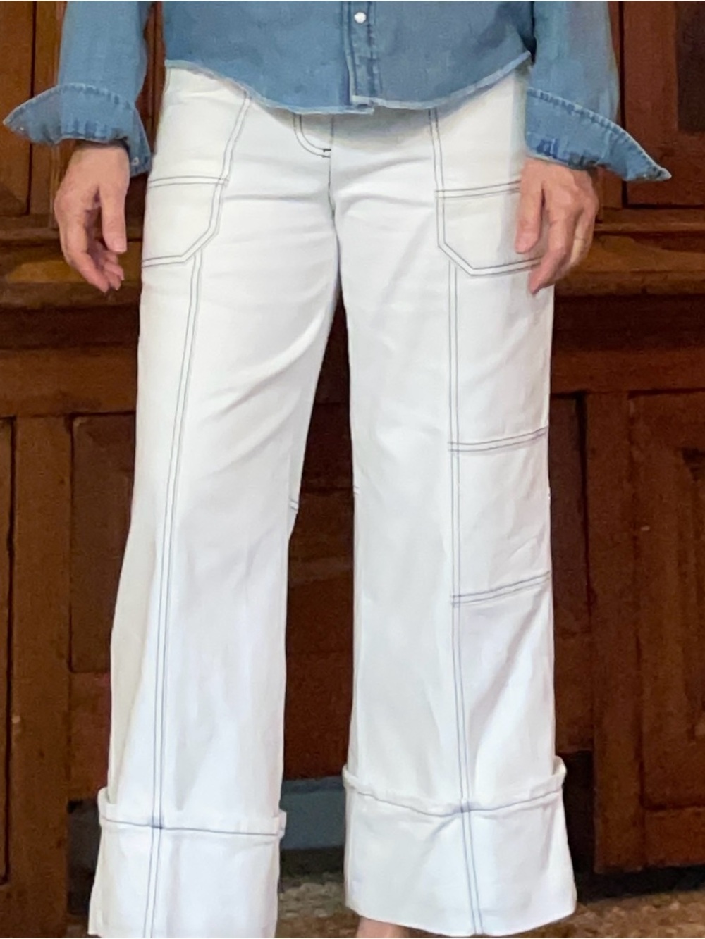 Maeve Anthropologie Cotton Ankle Pants